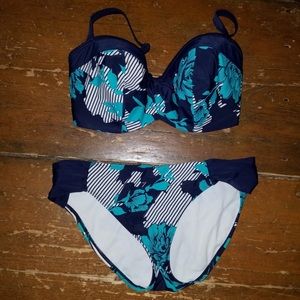 CUTE! Panache 32FF Swim Top w/UK12 or US M Bottom